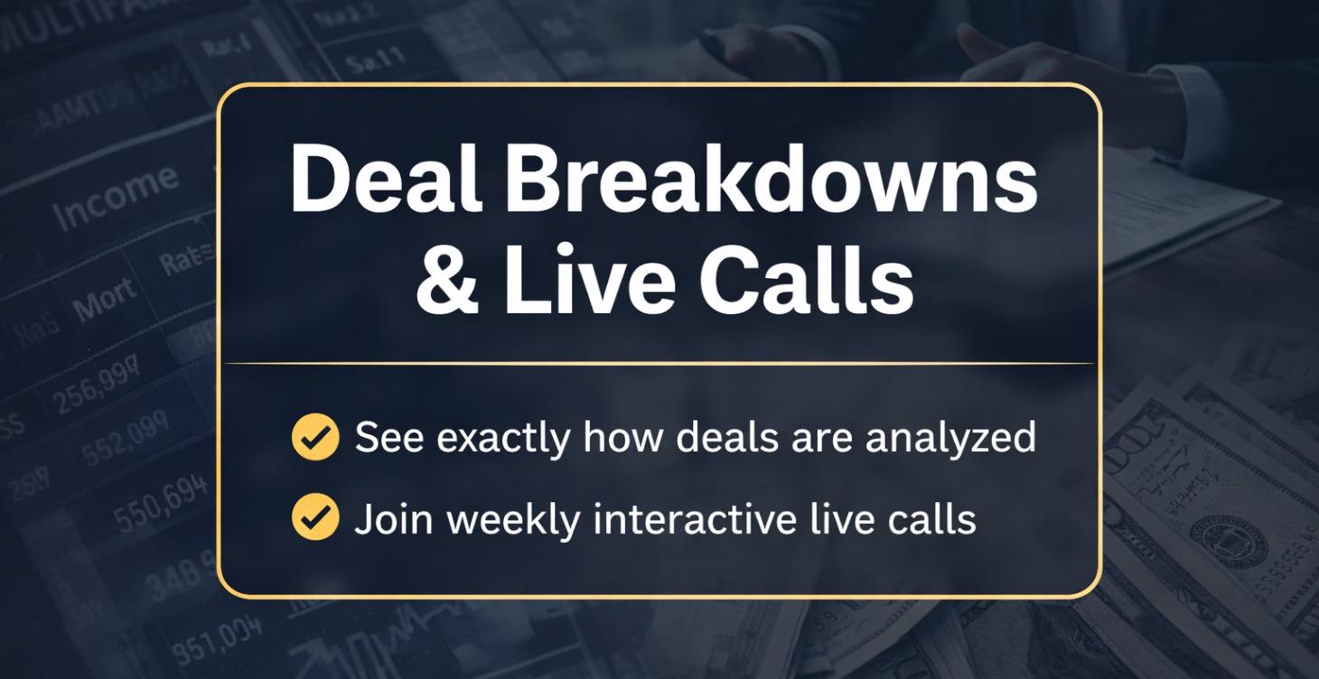 Deal Breakdowns & Live Calls