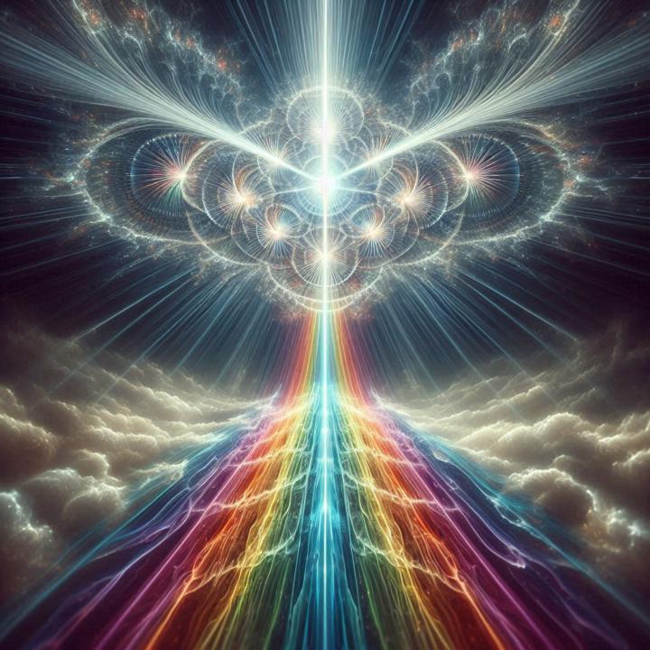 OUR WORLD IS A SMALLER SIMULATED REALITY THAT REFLECTS HEAVEN