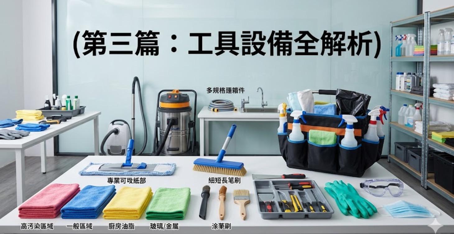 第三篇：工具設備全解析