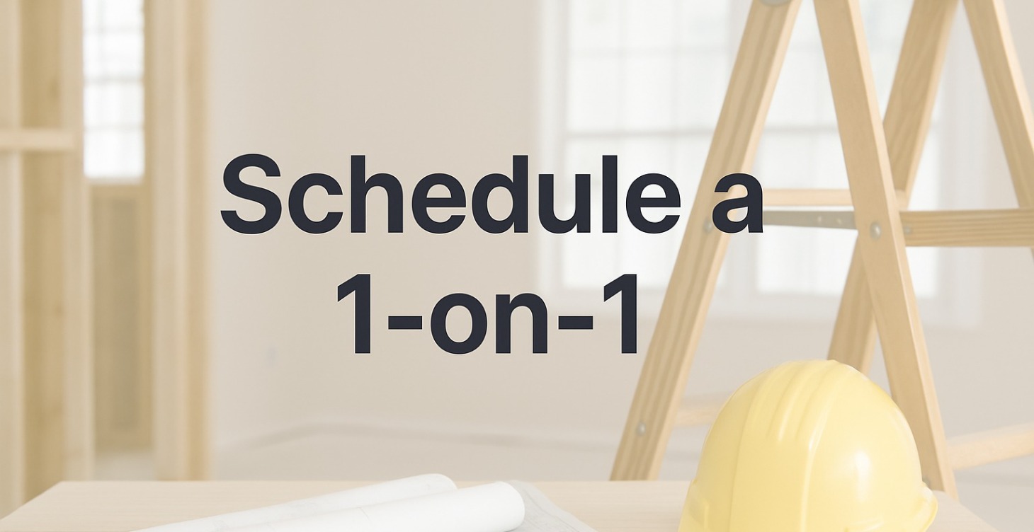 Schedule a 1-on-1