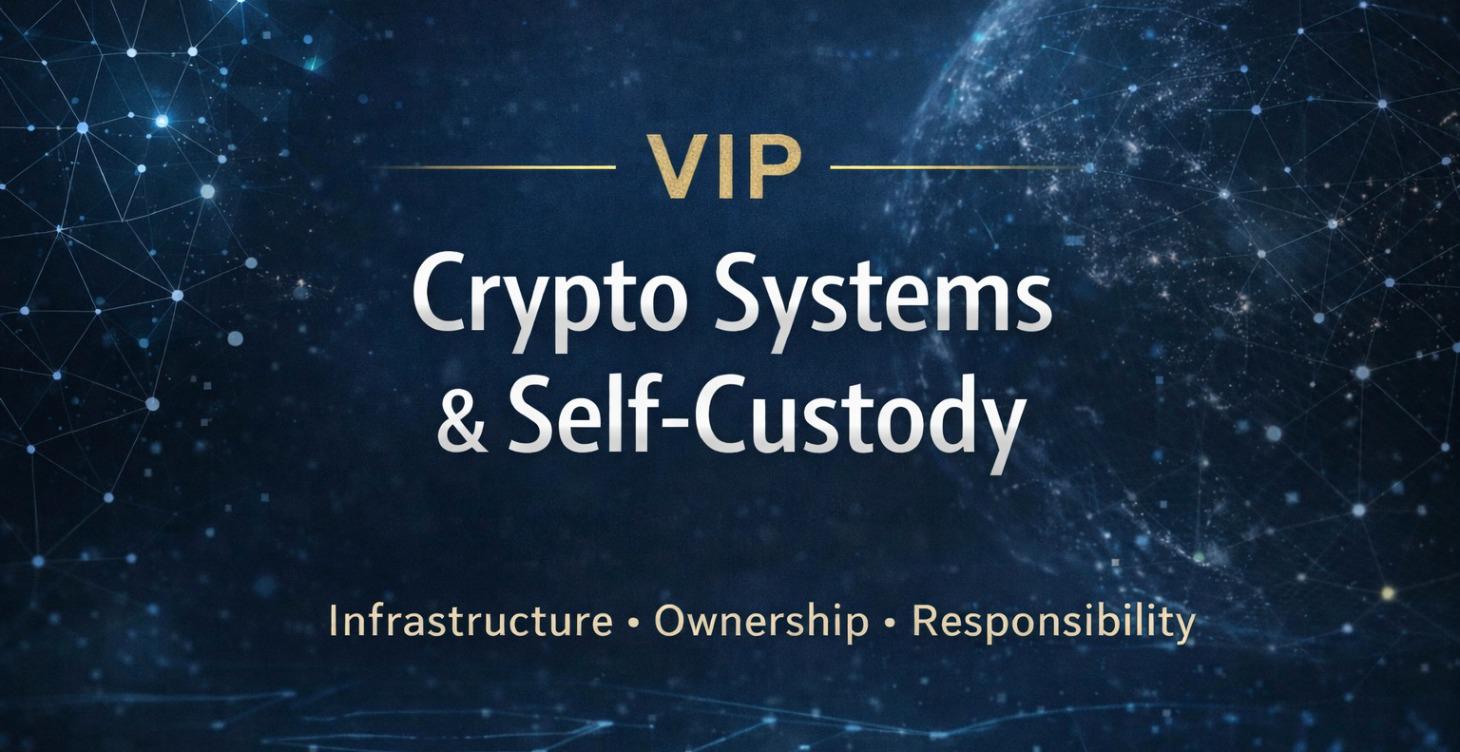 Cryptocurrency Systems & Self-Custody (VIP Course)