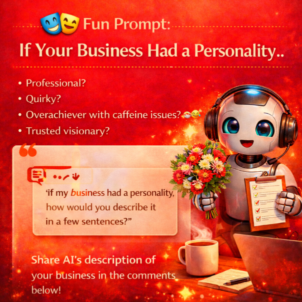 Fun AI Prompt: If Your book/Business Had a Personality…