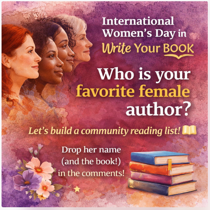 International Women’s Day – Celebrating Women Who Write