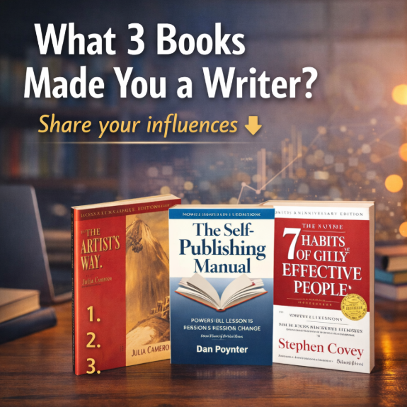 What 3 Books Influenced You to Become a Writer?