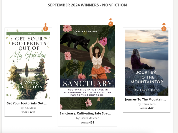 NON FICTION Cover Contest- March