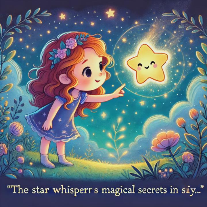 The star whisperrs magical secrets in siy