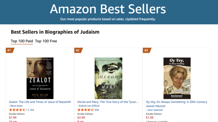 Oy Vey is #3 bestseller... help us hit #1