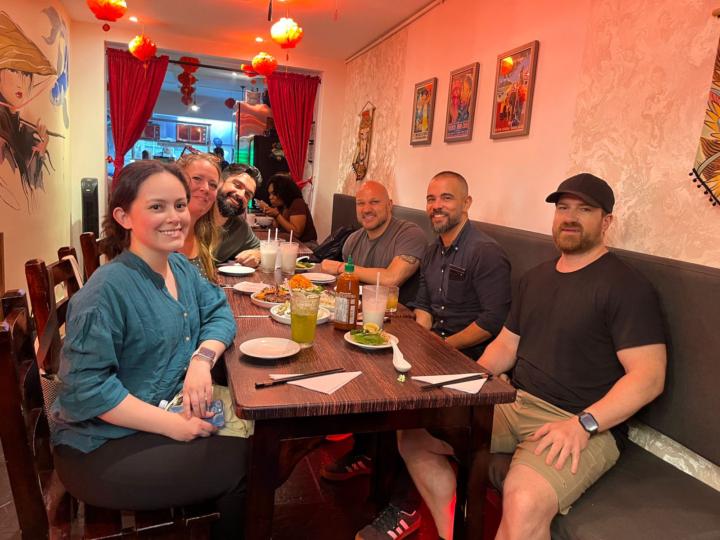 Team & author dinner 🍽️