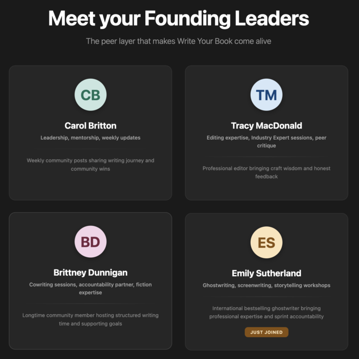 Introducing Our Founding Leaders