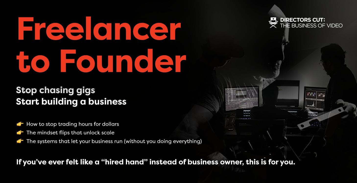 Freelancer to Founder