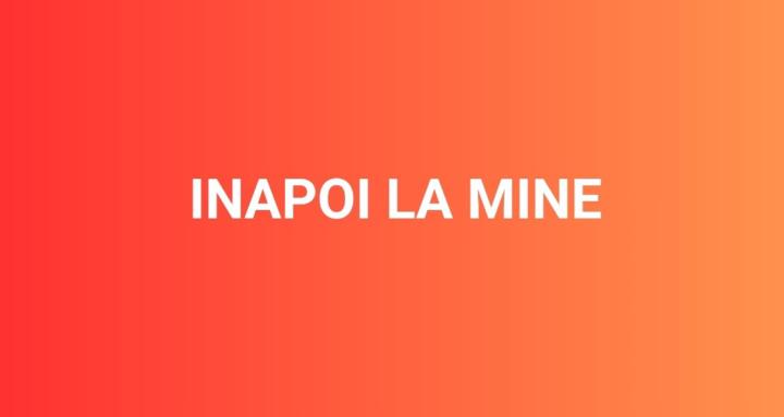 ÎNAPOI LA MINE
