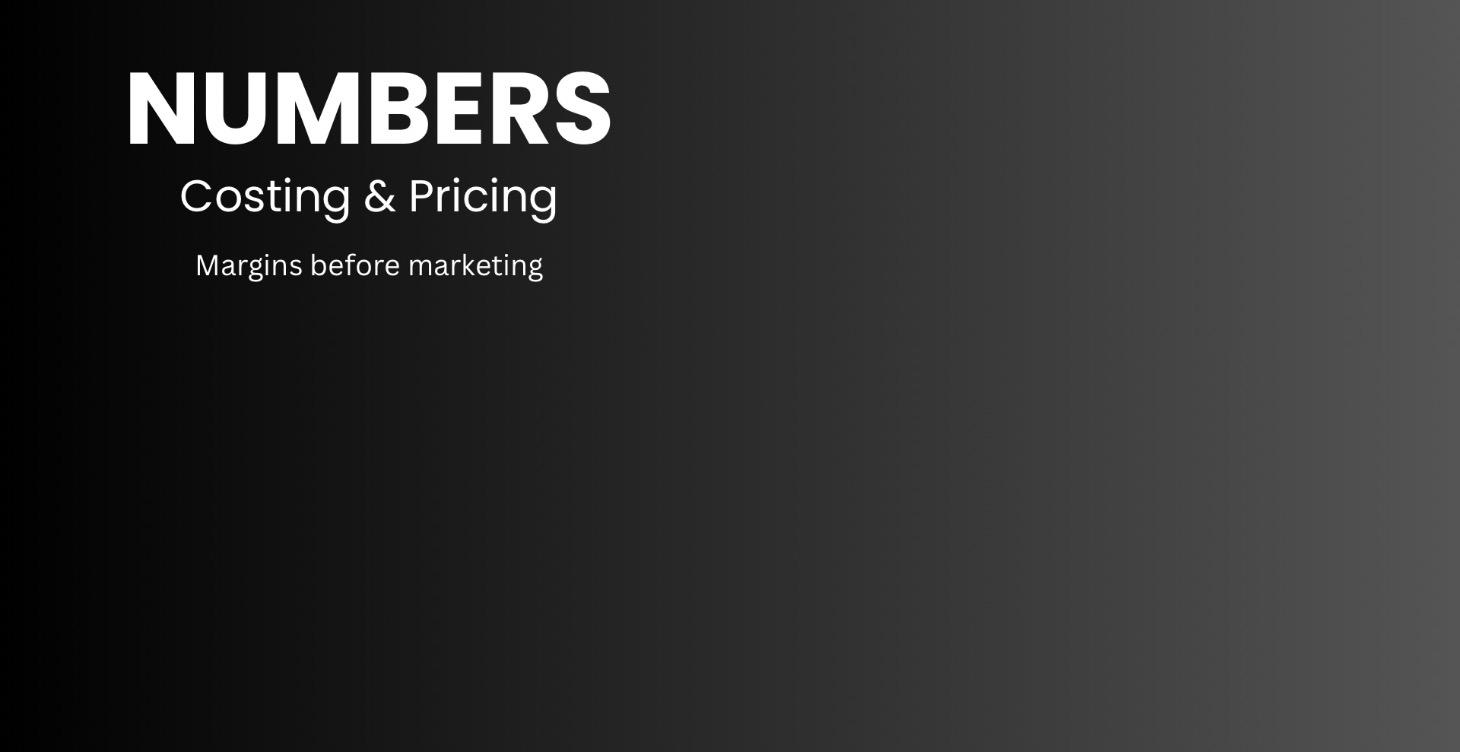 Costing & Pricing