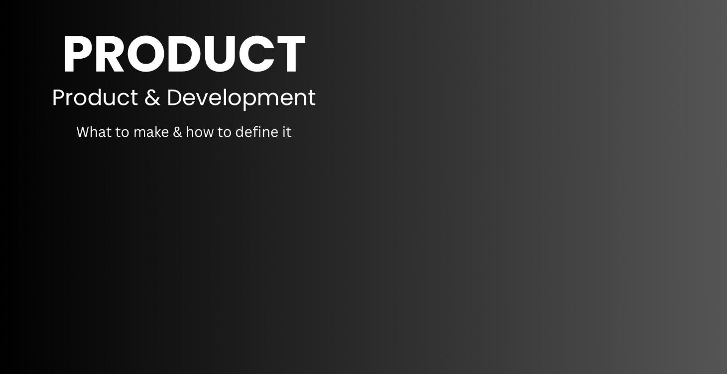 Product & Development