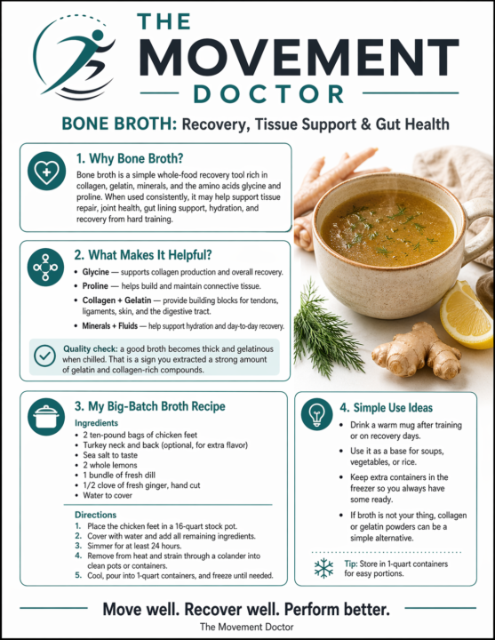 Bone broth recipe