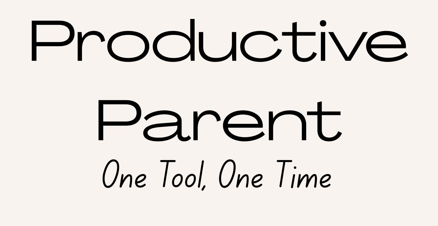 Module 8: One Tool, One Time