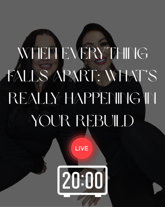 📣 LIVE - When Everything Falls Apart: What’s Really Happening in Your Rebuild