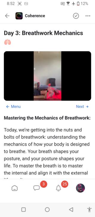 Legs up on the wall + weight + breathwork