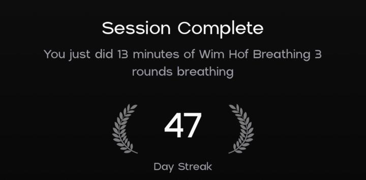 Wim Hof Breathing