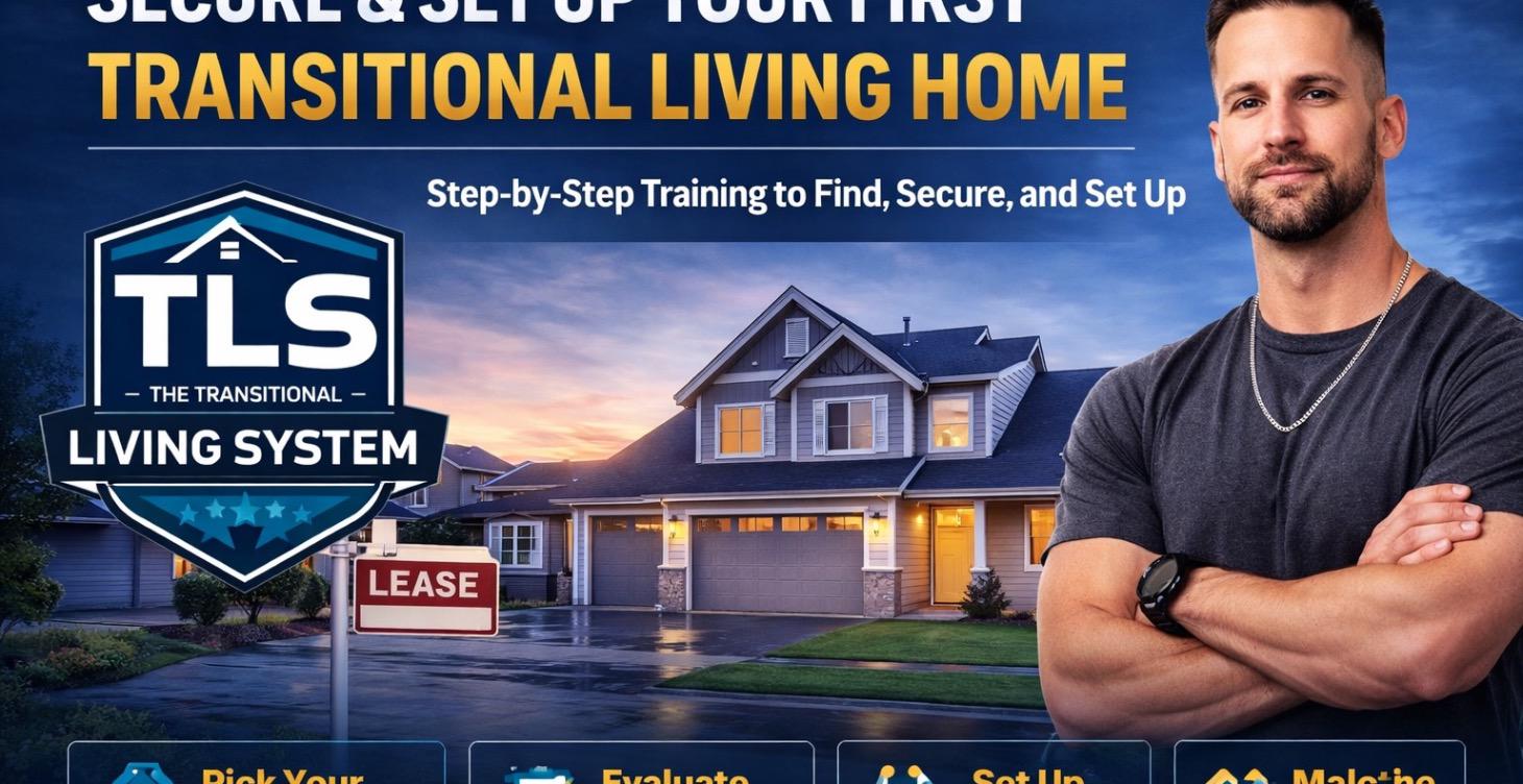 Secure and set up your first transitional property