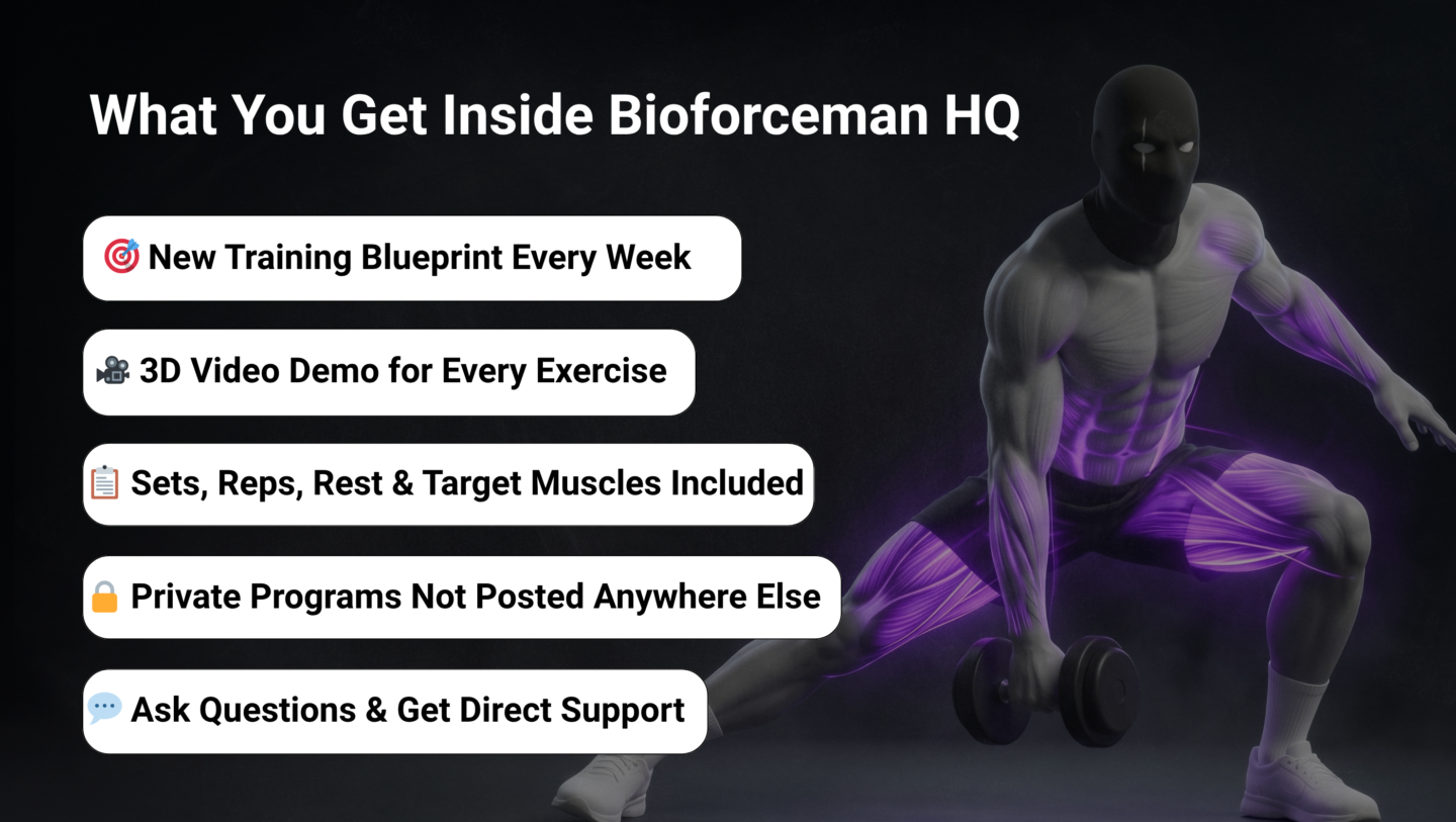 Bioforceman Workout Blueprints