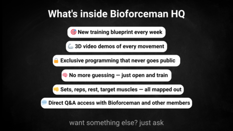 Bioforceman Workout Blueprints gallery image