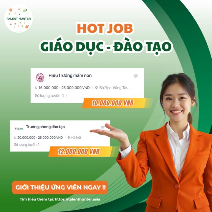 🎯 2 JOB GIÁO DỤC - DEAL NGON CHO AI CÓ NETWORK 👀