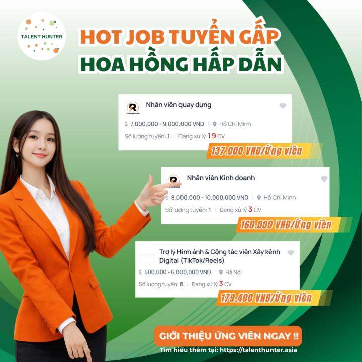 ☕ TRƯỚC LỄ TRANH THỦ ĐẨY NHANH VÀI JOB