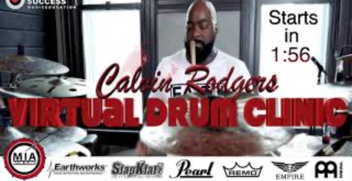 CALVIN RODGERS MIA DRUM CLINIC