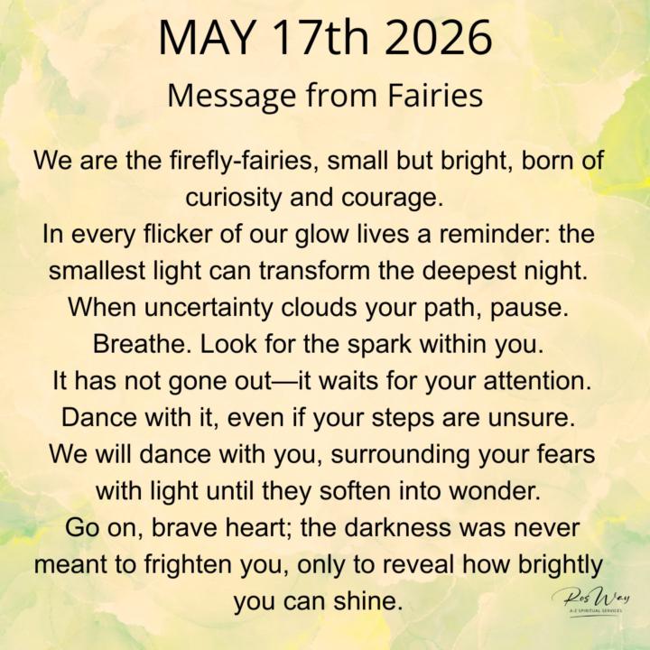 Message from Fairies