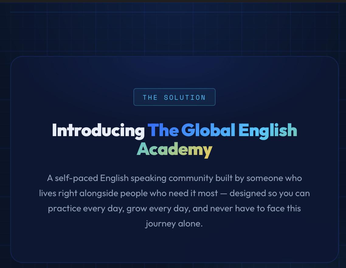 The Global English Academy