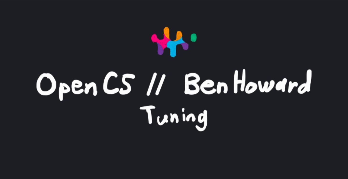 The Open C5(Ben Howard) Tuning Challenge