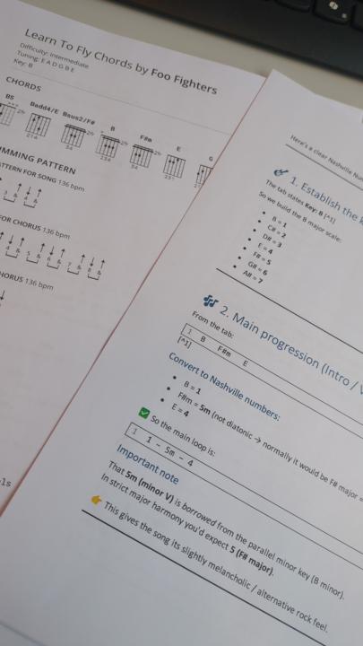 Breakdown of a tab using Copilot