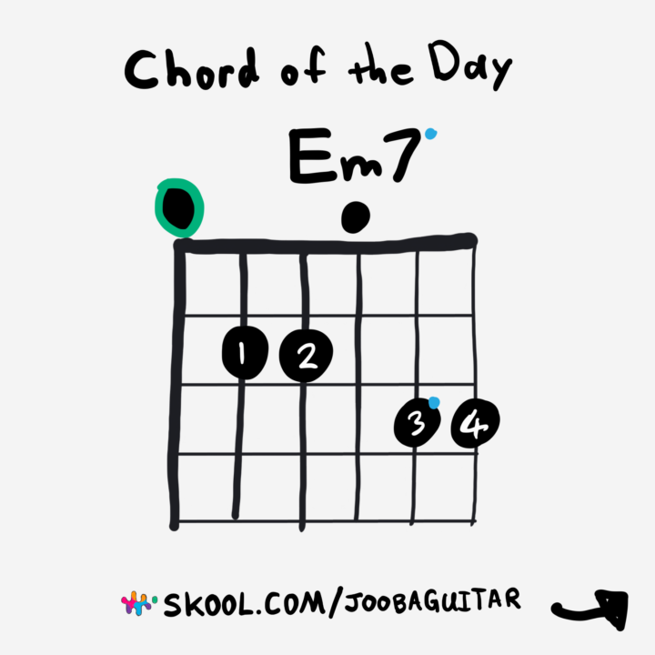 Chord of the Day // Em7