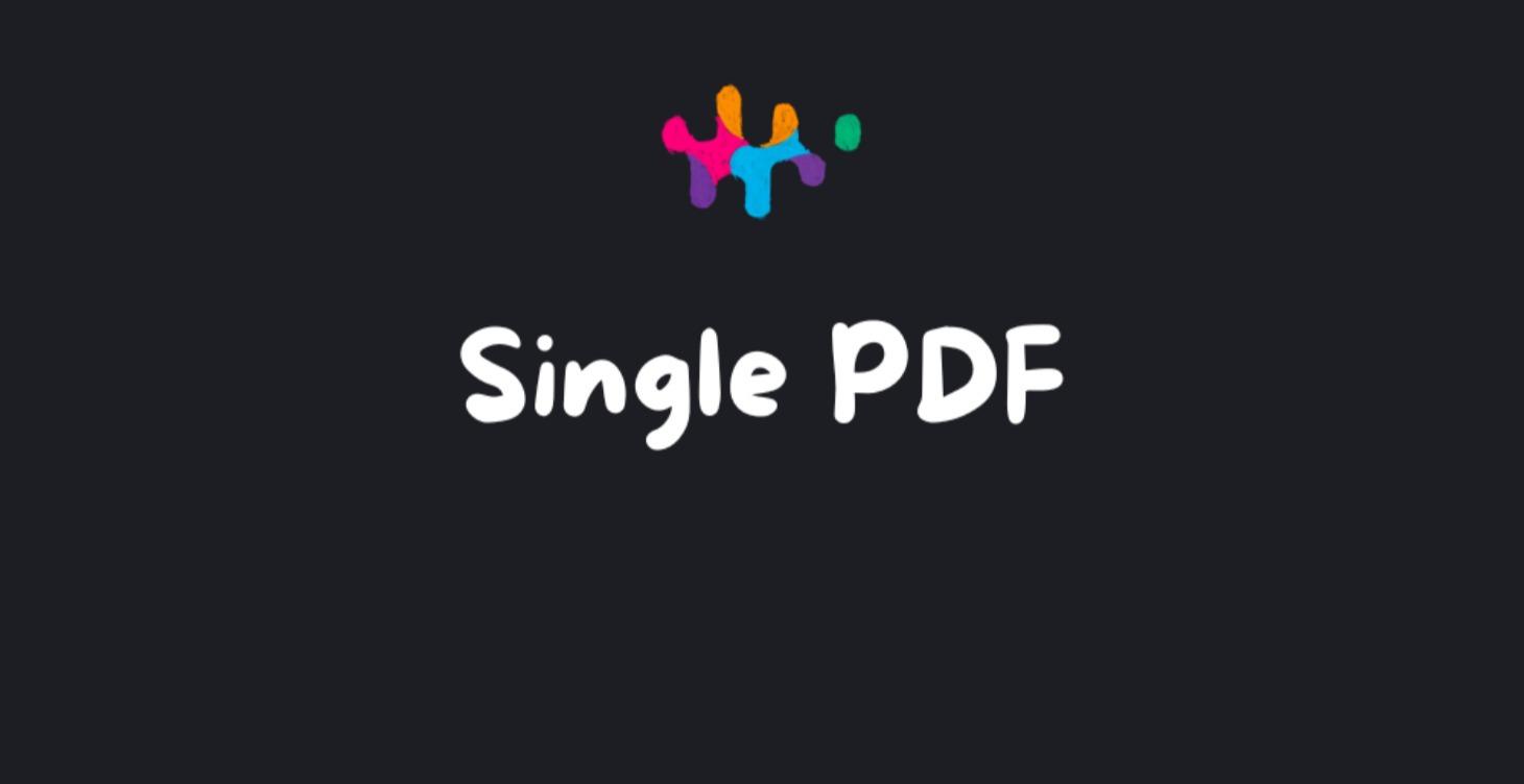 📚 Single PDF