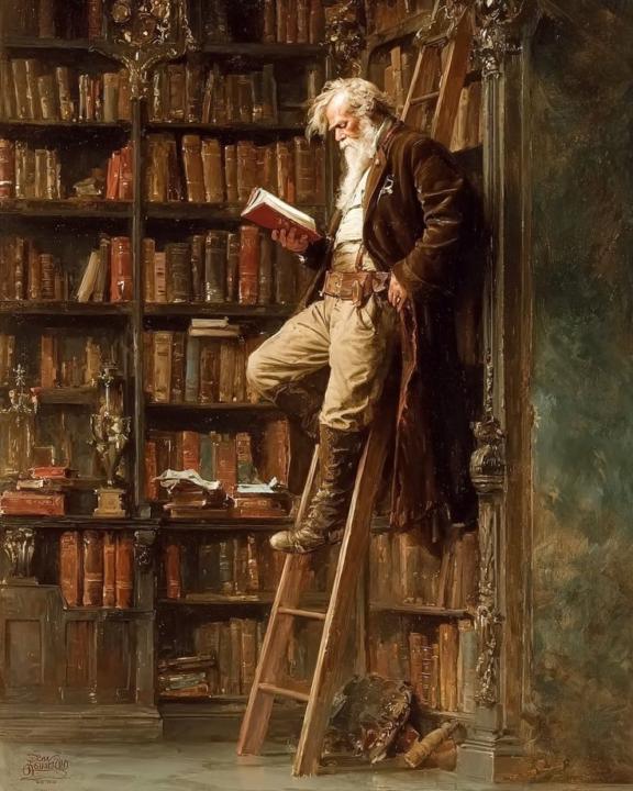 If you read, everything else will come. 📖