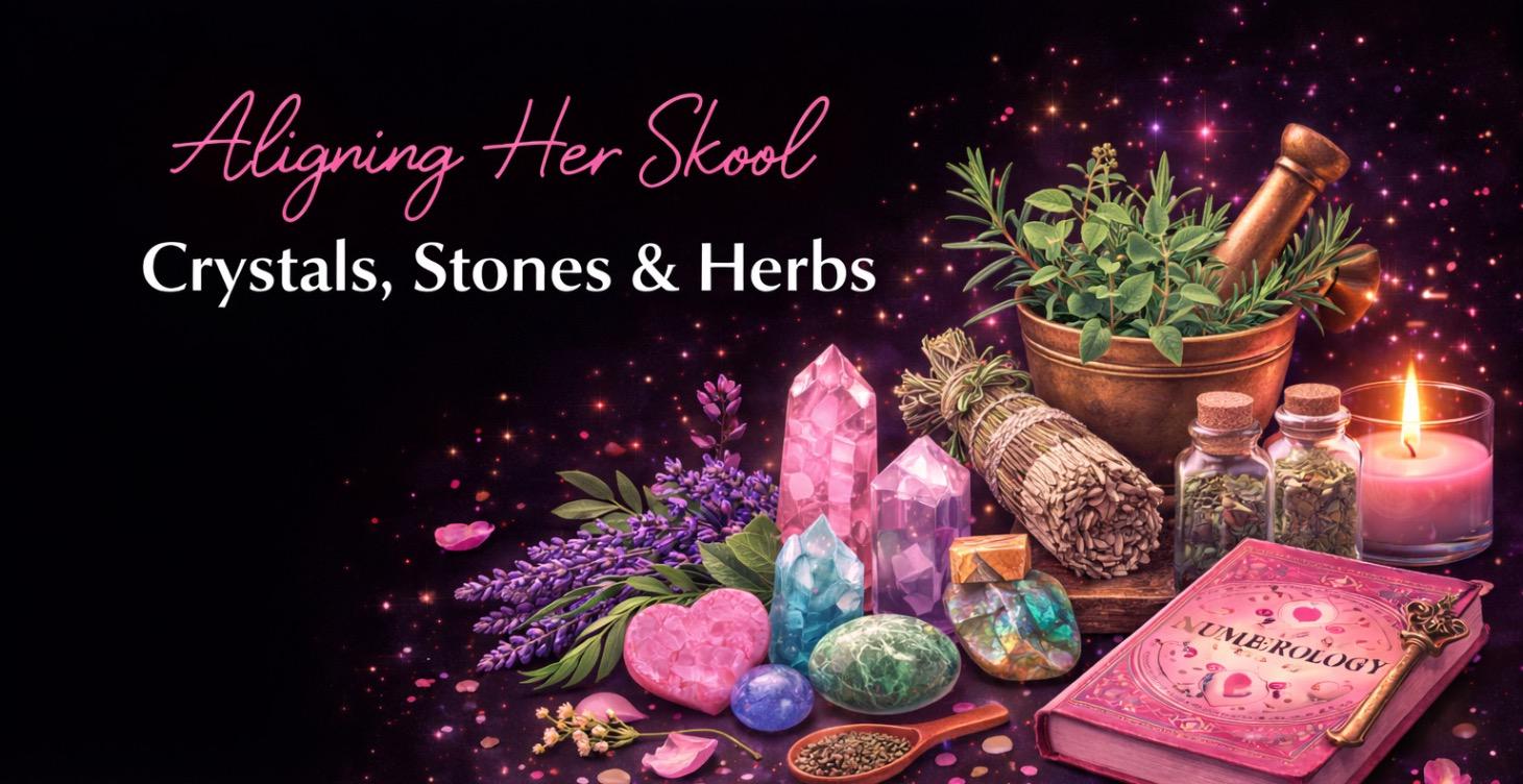 Crystals, Stones & Herbs