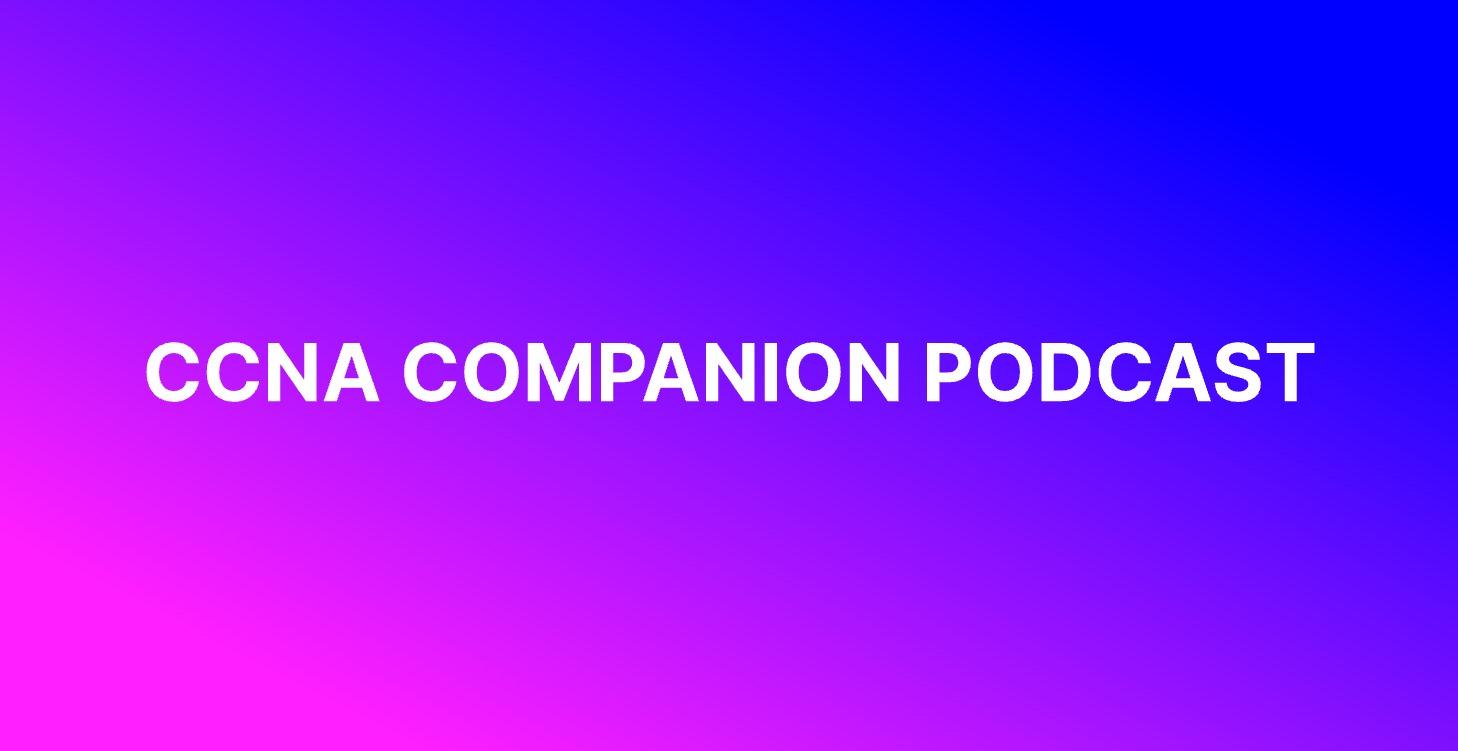 🎧 CCNA Companion Podcast
