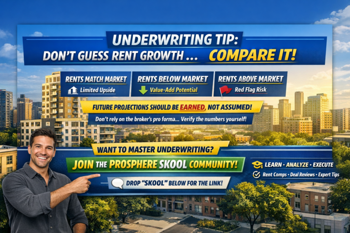 📊 Underwriting Tip: Don’t Guess Rent Growth, Compare It