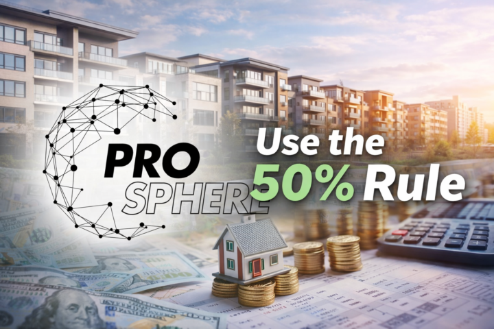 📊 ProSphere Underwriting Tip: Always Stress Test with the 50% Rule