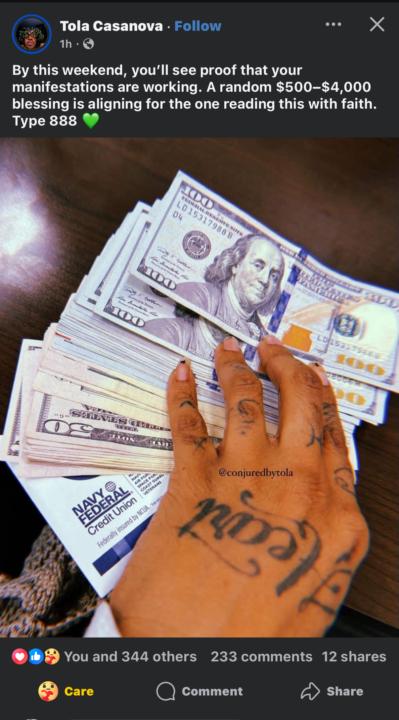 Angel number of the day:🎱🎱🎱💰🤑