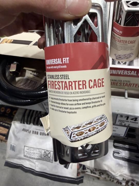 Firestarting cage