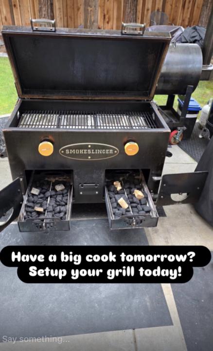 Big Cook Tomorrow? 