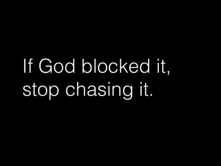 God knows best 🙏🙌