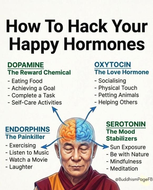 How do hack your happy hormons
