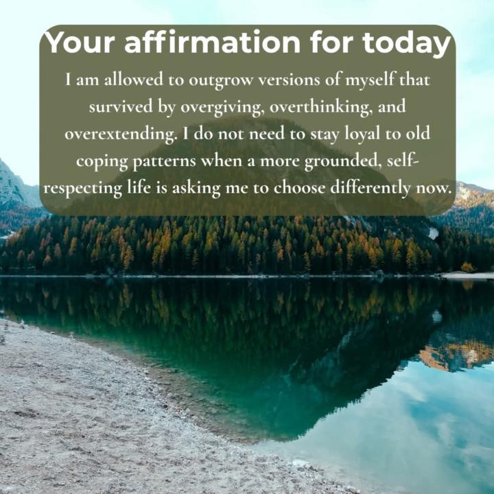 Your affirmation for today.