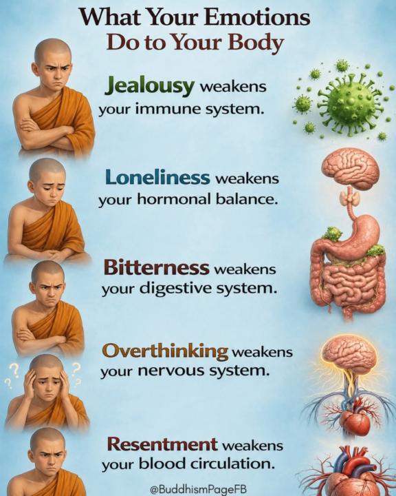 What your emotions do to your body
