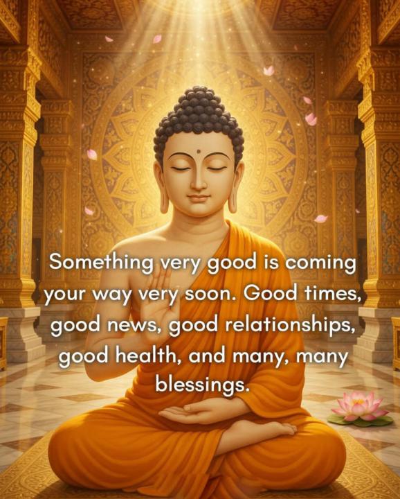 Good news is on the way.