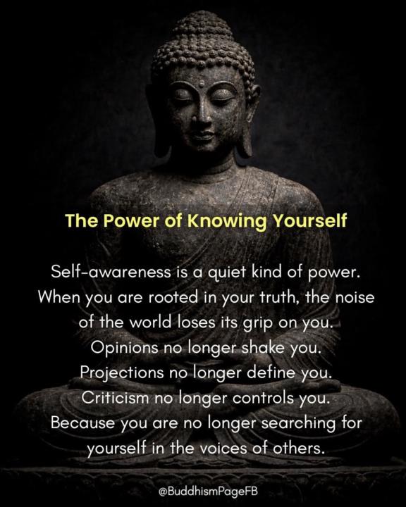 The power of knowing yourself
