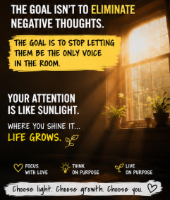 Wanna get rid of negative thoughts? 🤔