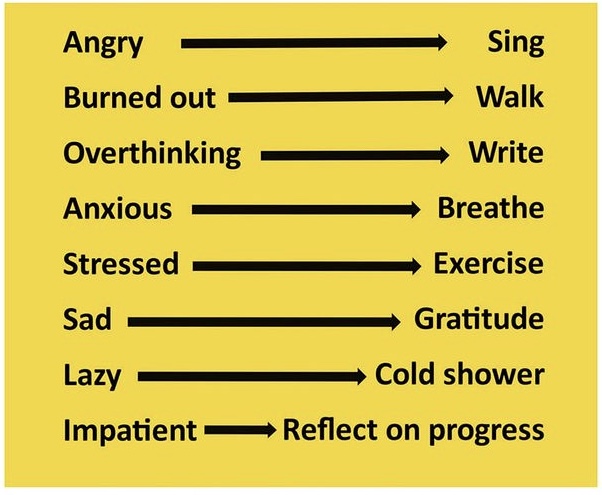 How to instantly feel better